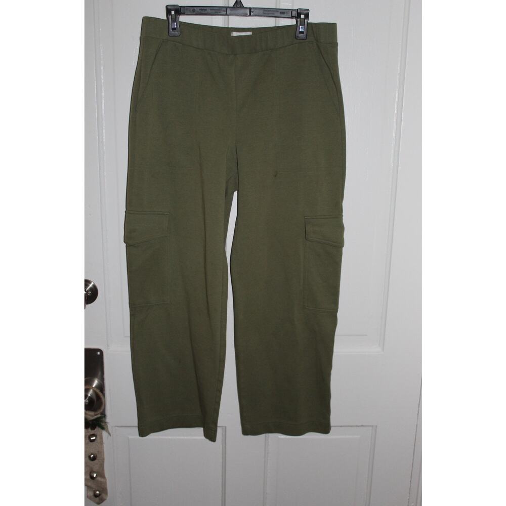 Women's Size Large Free Assembly Pull Over and Wide Leg Cargo Pants Pull-on - Picture 2 of 7